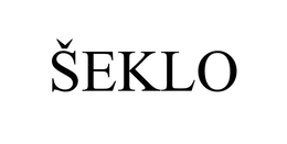 SEKLO trademark