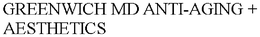 GREENWICH MD ANTI-AGING + AESTHETICS trademark