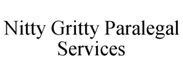 NITTY GRITTY PARALEGAL SERVICES trademark