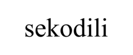 SEKODILI trademark