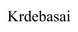 KRDEBASAI trademark