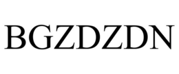 BGZDZDN trademark