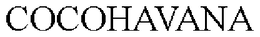 COCOHAVANA trademark