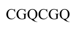 CGQCGQ trademark