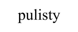 PULISTY trademark