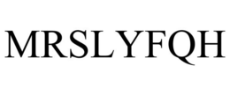 MRSLYFQH trademark