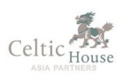 CELTIC HOUSE ASIA PARTNERS trademark