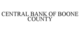 CENTRAL BANK OF BOONE COUNTY trademark