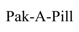 PAK-A-PILL trademark