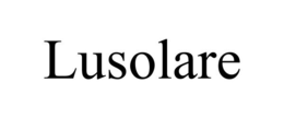 LUSOLARE trademark