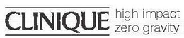 CLINIQUE HIGH IMPACT ZERO GRAVITY trademark