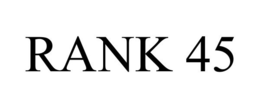 RANK 45 trademark