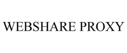 WEBSHARE PROXY trademark