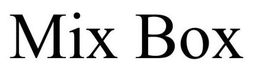 MIX BOX trademark