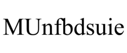 MUNFBDSUIE trademark