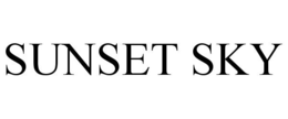 SUNSET SKY trademark