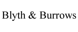 BLYTH & BURROWS trademark