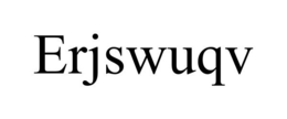 ERJSWUQV trademark
