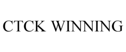 CTCK WINNING trademark