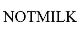 NOTMILK trademark