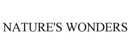 NATURE'S WONDERS trademark