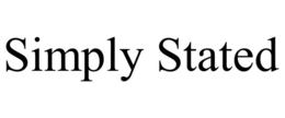 SIMPLY STATED trademark