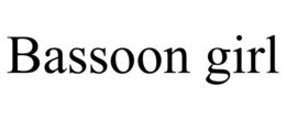BASSOON GIRL trademark