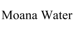 MOANA WATER trademark