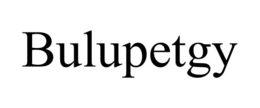 BULUPETGY trademark