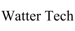 WATTER TECH trademark