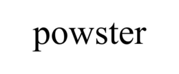 POWSTER trademark