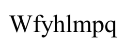 WFYHLMPQ trademark