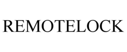 REMOTELOCK trademark