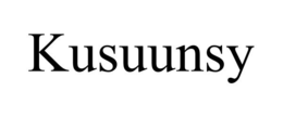 KUSUUNSY trademark