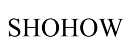 SHOHOW trademark