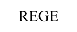 REGE trademark