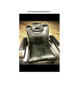 THE EXCEPTIONAL BARBER BRAND trademark