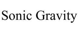 SONIC GRAVITY trademark