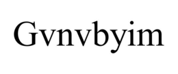 GVNVBYIM trademark
