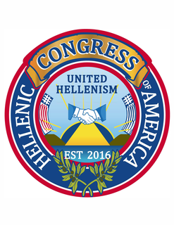 HELLENIC CONGRESS OF AMERICA UNITED HELLENISM EST 2016 trademark