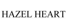 HAZEL HEART trademark