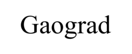 GAOGRAD trademark