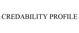 CREDABILITY PROFILE trademark
