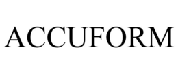 ACCUFORM trademark