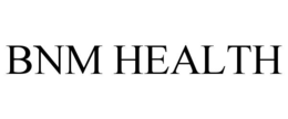 BNM HEALTH trademark