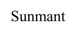 SUNMANT trademark