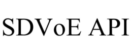 SDVOE API trademark