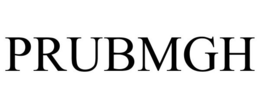 PRUBMGH trademark