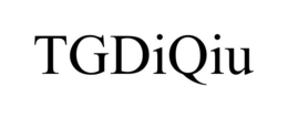 TGDIQIU trademark