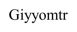 GIYYOMTR trademark